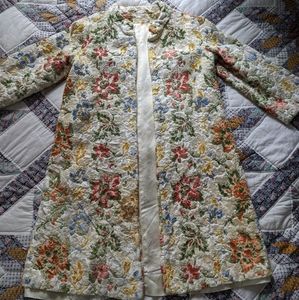 Vintage Tapestry Handmade Swing Coat